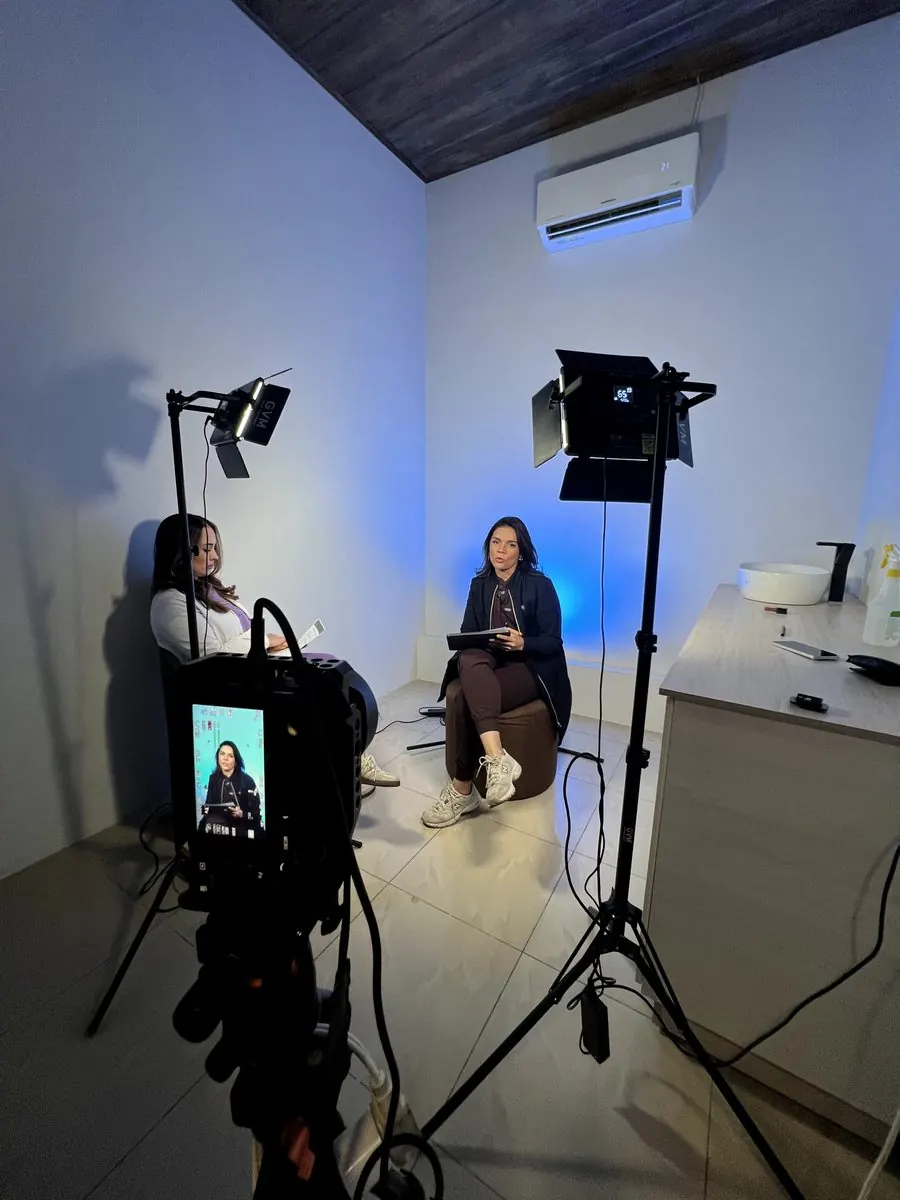 Estudio: Iluminación para sesión de video