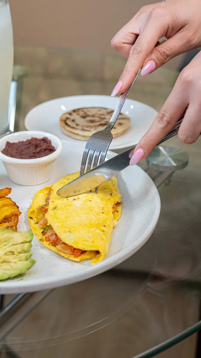 Fotografía de desayunos: Desayuno típico hondureño