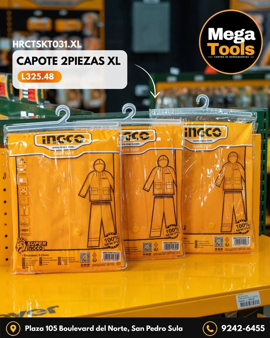 MegaTools: Arte de producto con precio: capote de 2 piezas