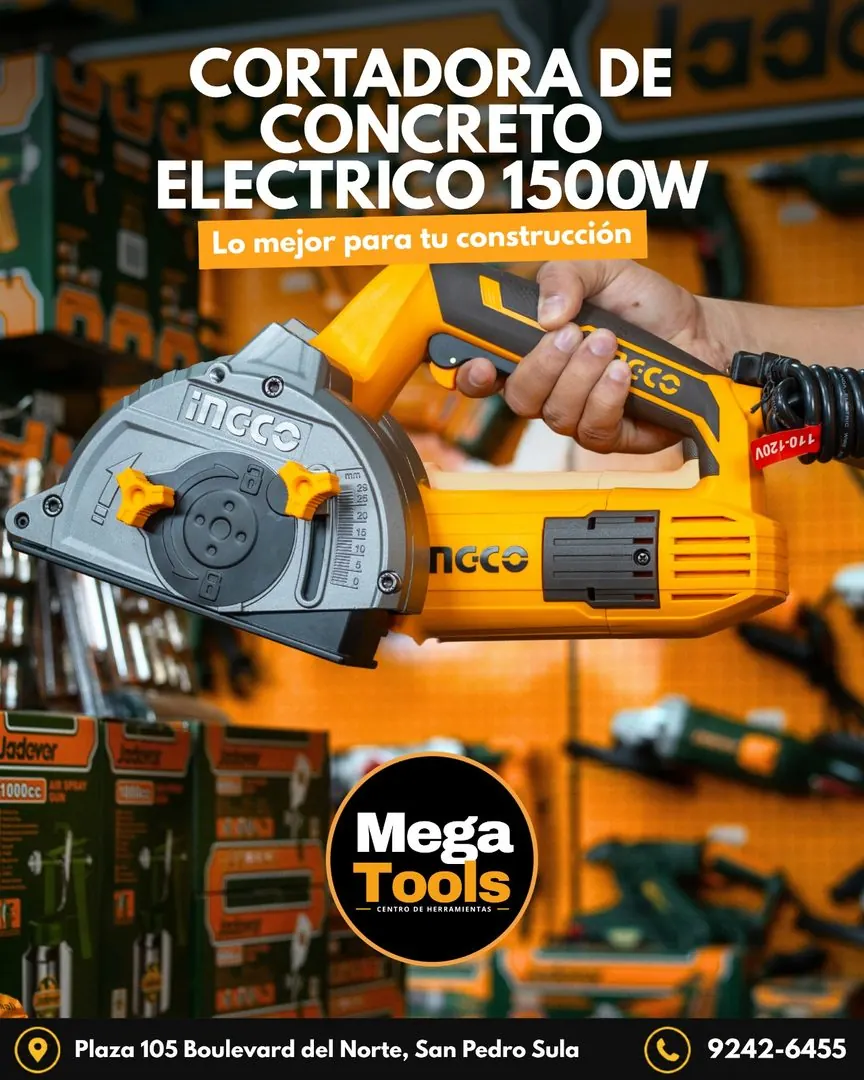 MegaTools: Arte de producto con precio: cortadora de concreto
