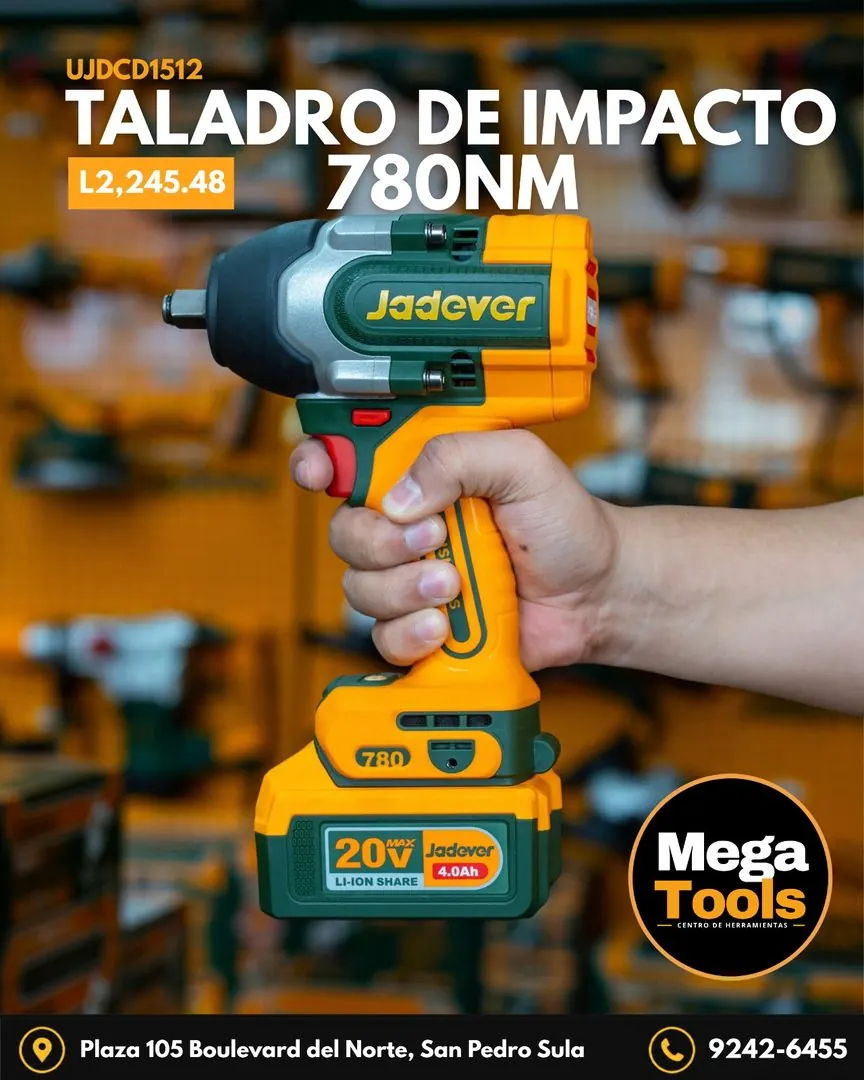 MegaTools: Arte de producto con precio: taladro de impacto